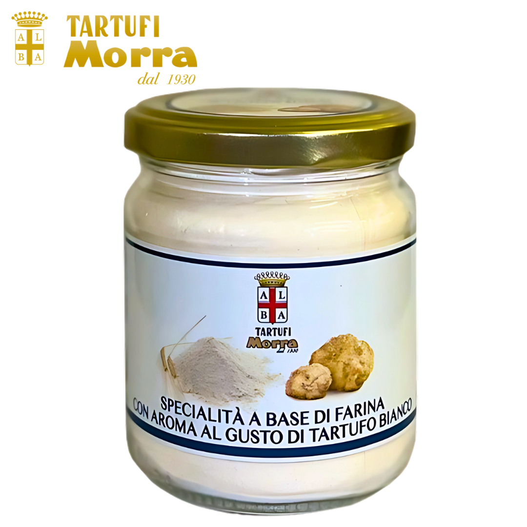 Tartufi Morra White Truffle Flour 100 g jar luxury seasoning