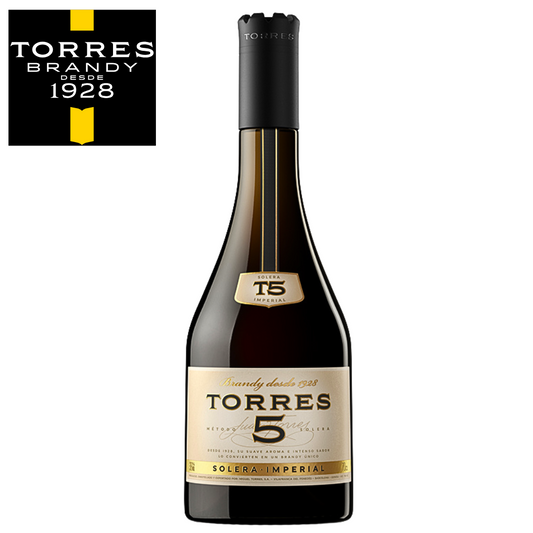 Torres 5 Solera Imperial Brandy 70cl