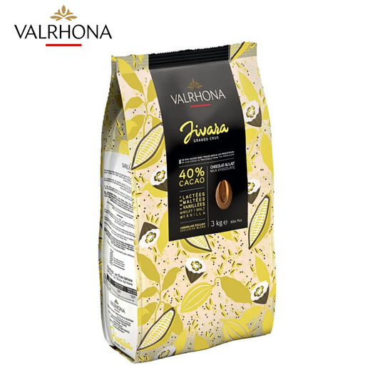 Valrhona Jivara 40% milk couverture chocolate feves 3 kg