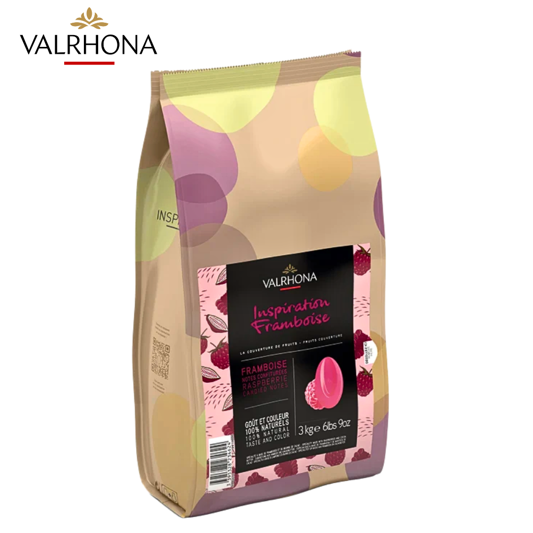 Valrhona Raspberry Inspiration fruit couverture for professional pastry