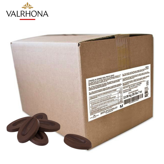 Valrhona Tropilia Noire 53% couverture chocolate feves