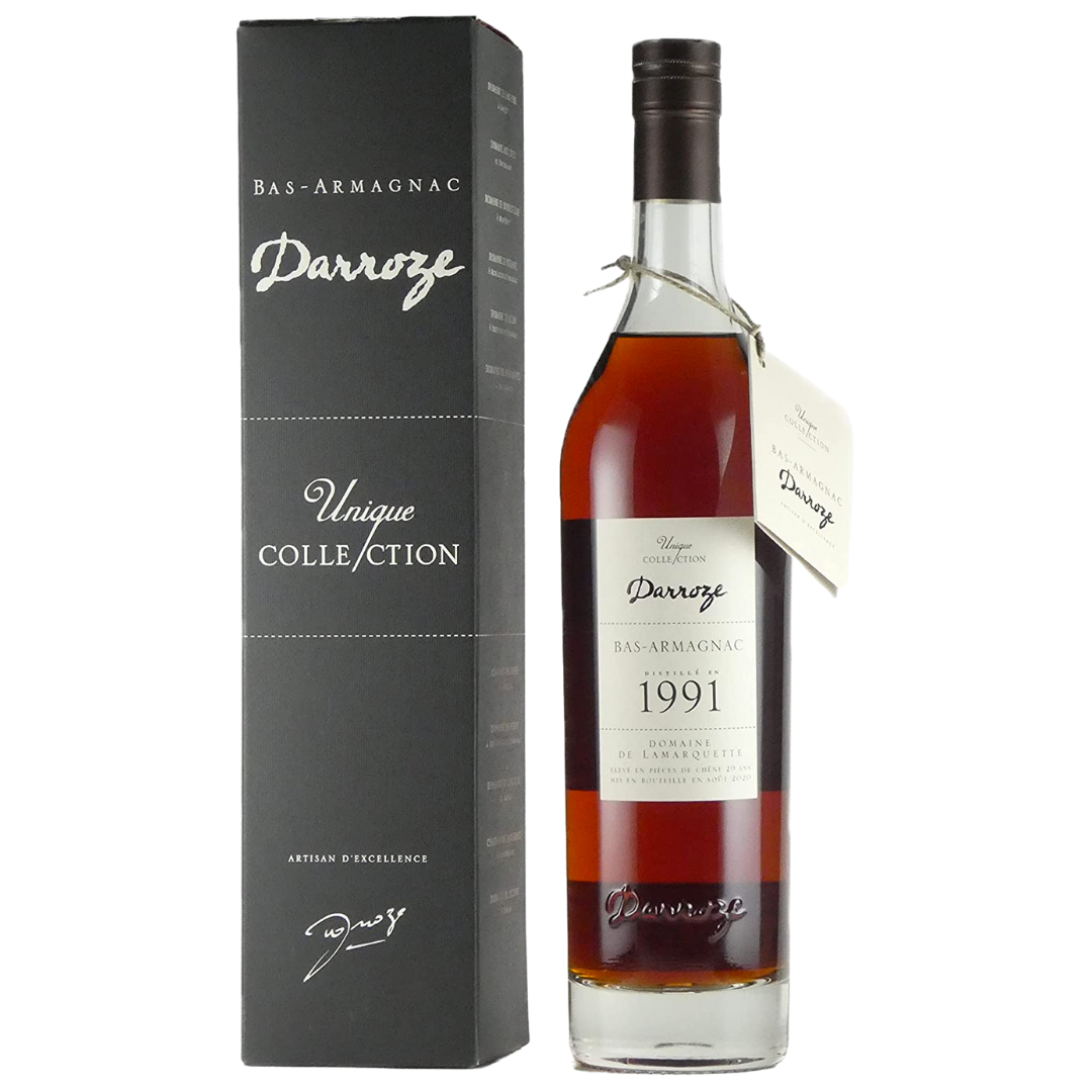Bas Armagnac Darroze Les Carafes Collection Millesime 1991 - Lot Numéro 5 Brandy 1991 (70cl)