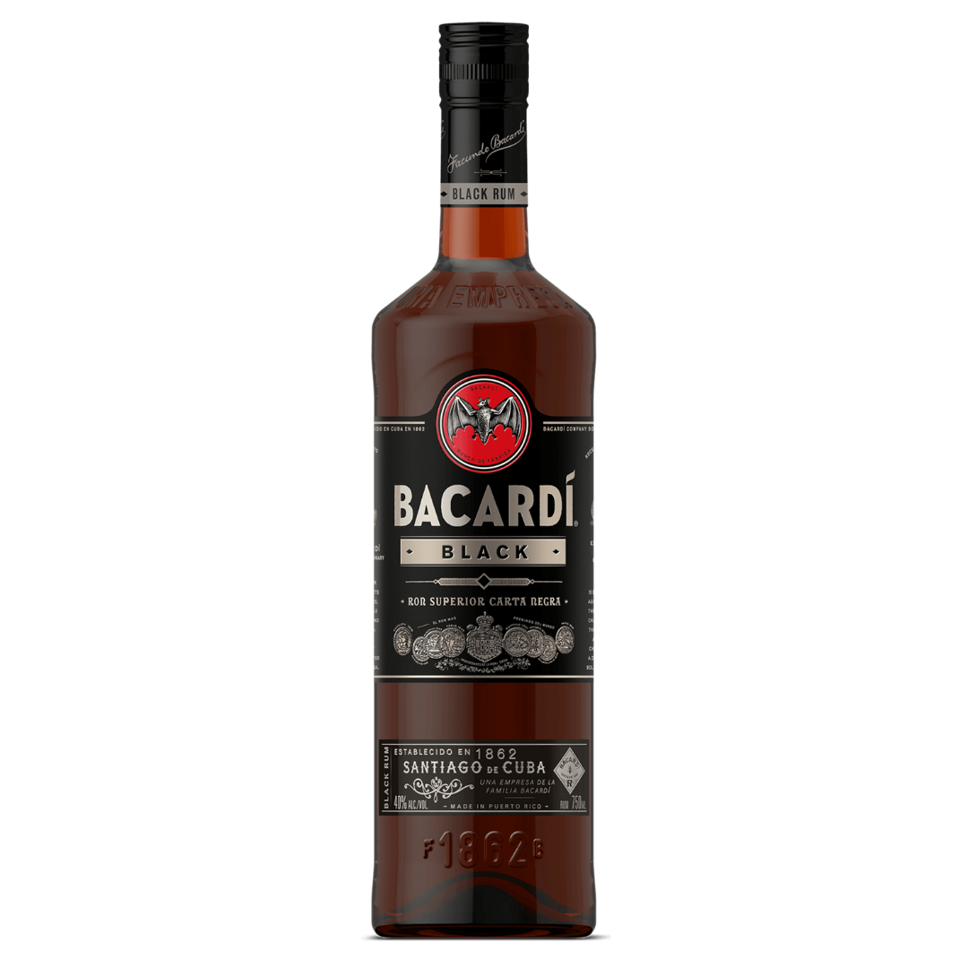 Bacardi Black Rum (75cl)