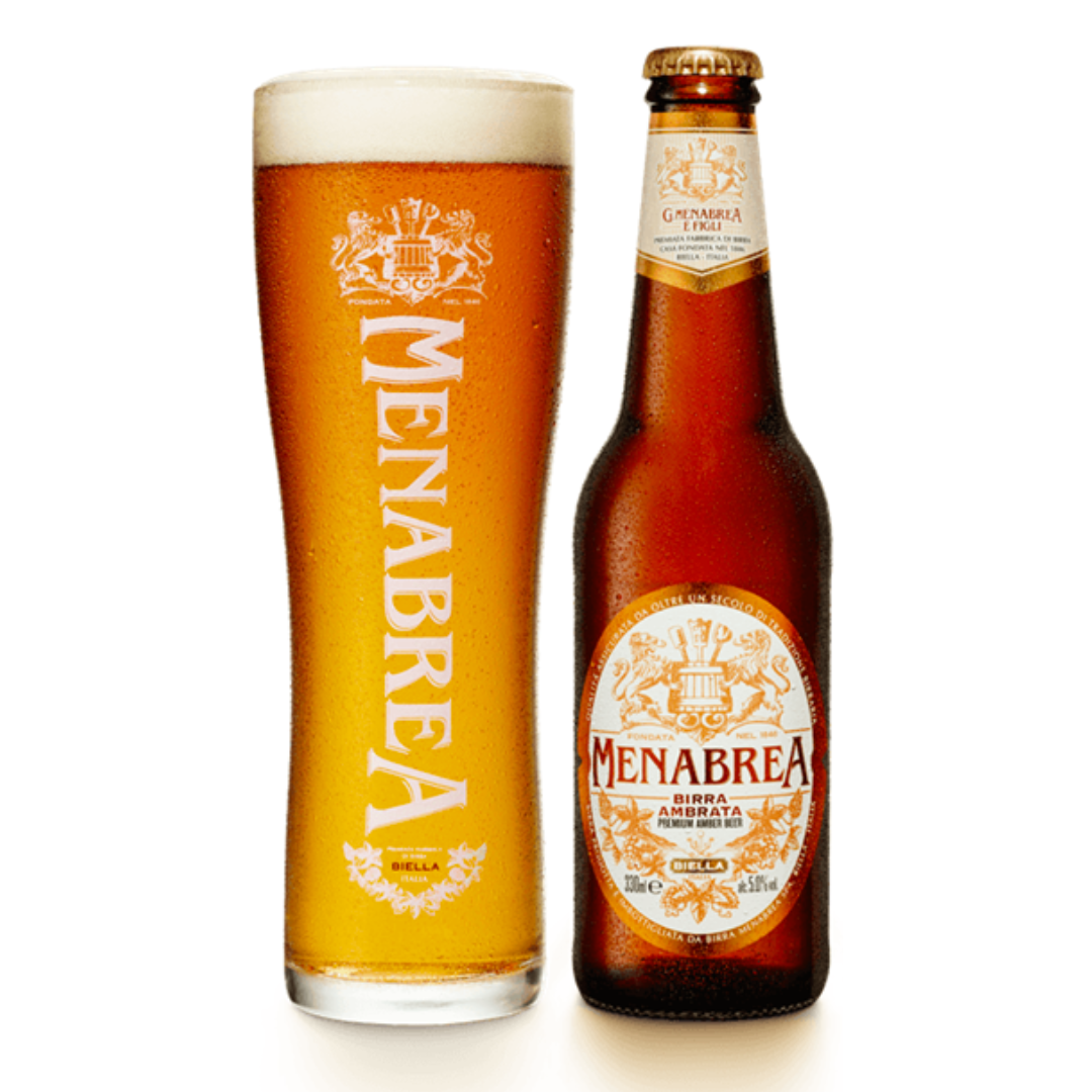 Menabrea Ambrata Premium Amber 330ml (case of 6)