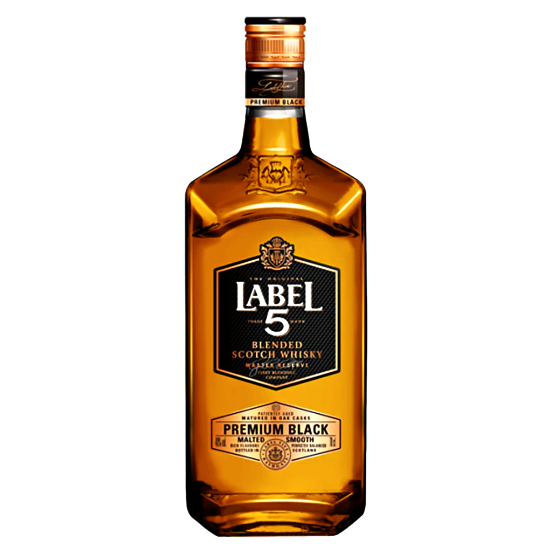 Label 5 Premium Black Scotch Whisky (70cl)