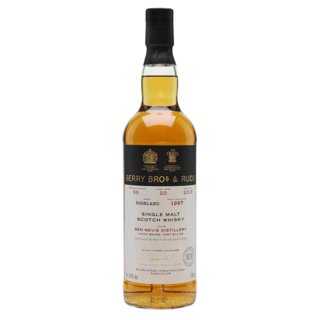 Ben Nevis 20YO 1997 Scotch Whisky 54.6% (70cl) (Berry Bros. & Rudd)