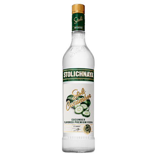 Stoli Cucumber Vodka (4 x 70cl)