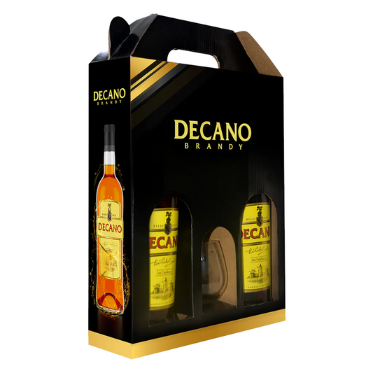 Decano Solera Brandy Twin Bundle with Glass