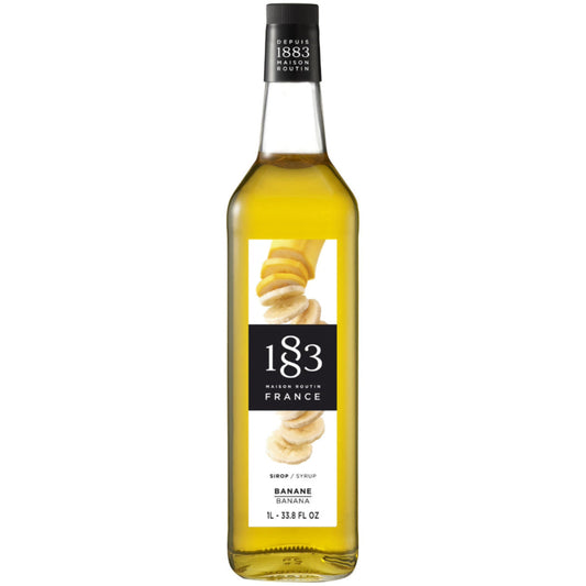 1883 Maison Routin Banana Syrup 1L