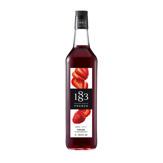 1883 Maison Routin Strawberry Syrup 1L