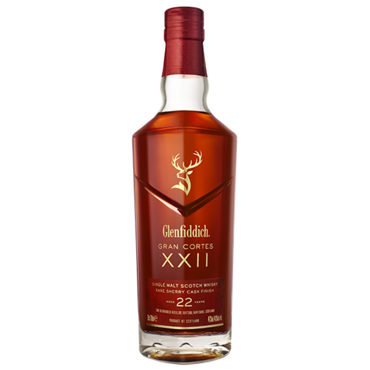 Glenfiddich 22YO Gran Cortes Single Malt Scotch Whisky (70cl)