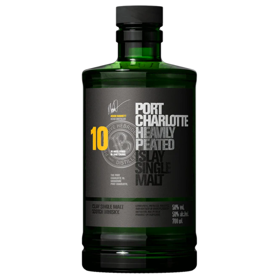 Bruichladdich Port Charlotte 10 Islay Single Malt Scotch Whisky (70cl)