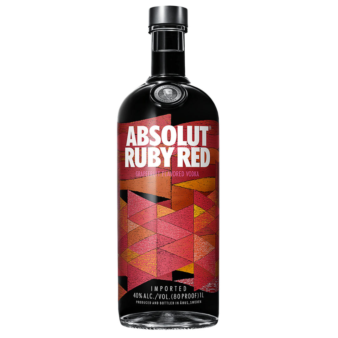 Absolut Ruby Red Vodka (2 x 1L)