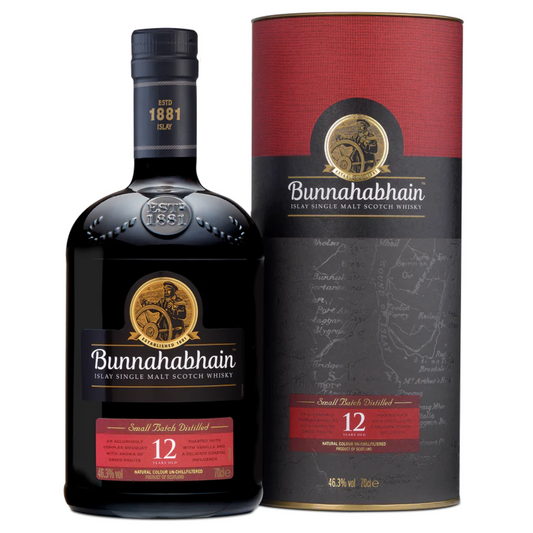 Bunnahabhain 12YO Islay Single Malt Scotch Whisky (70cl)