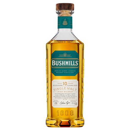 Bushmills 10YO Single Malt Irish Whiskey (1L)