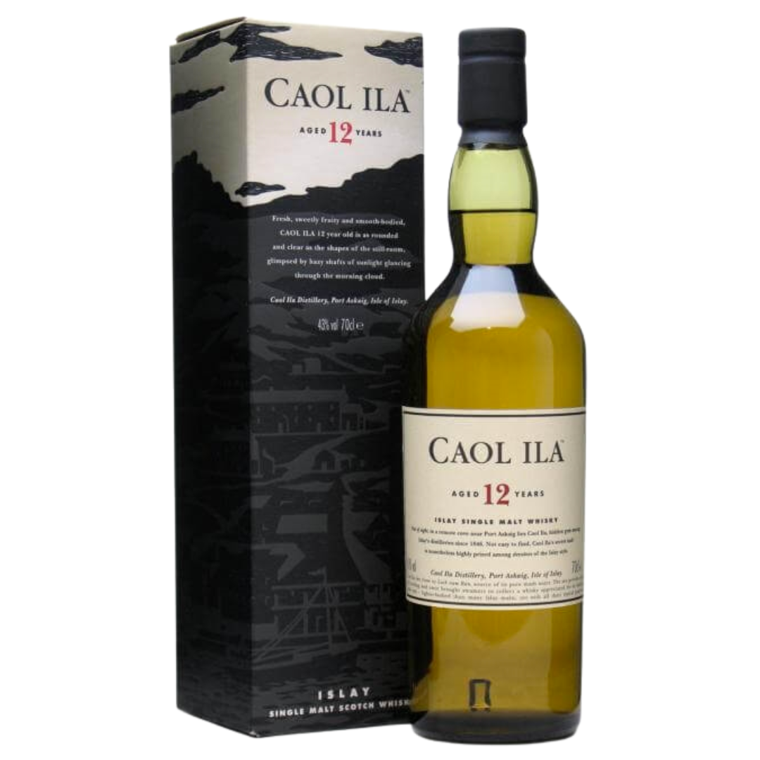 Caol Ila 12YO Islay Single Malt Scotch Whisky (70cl)