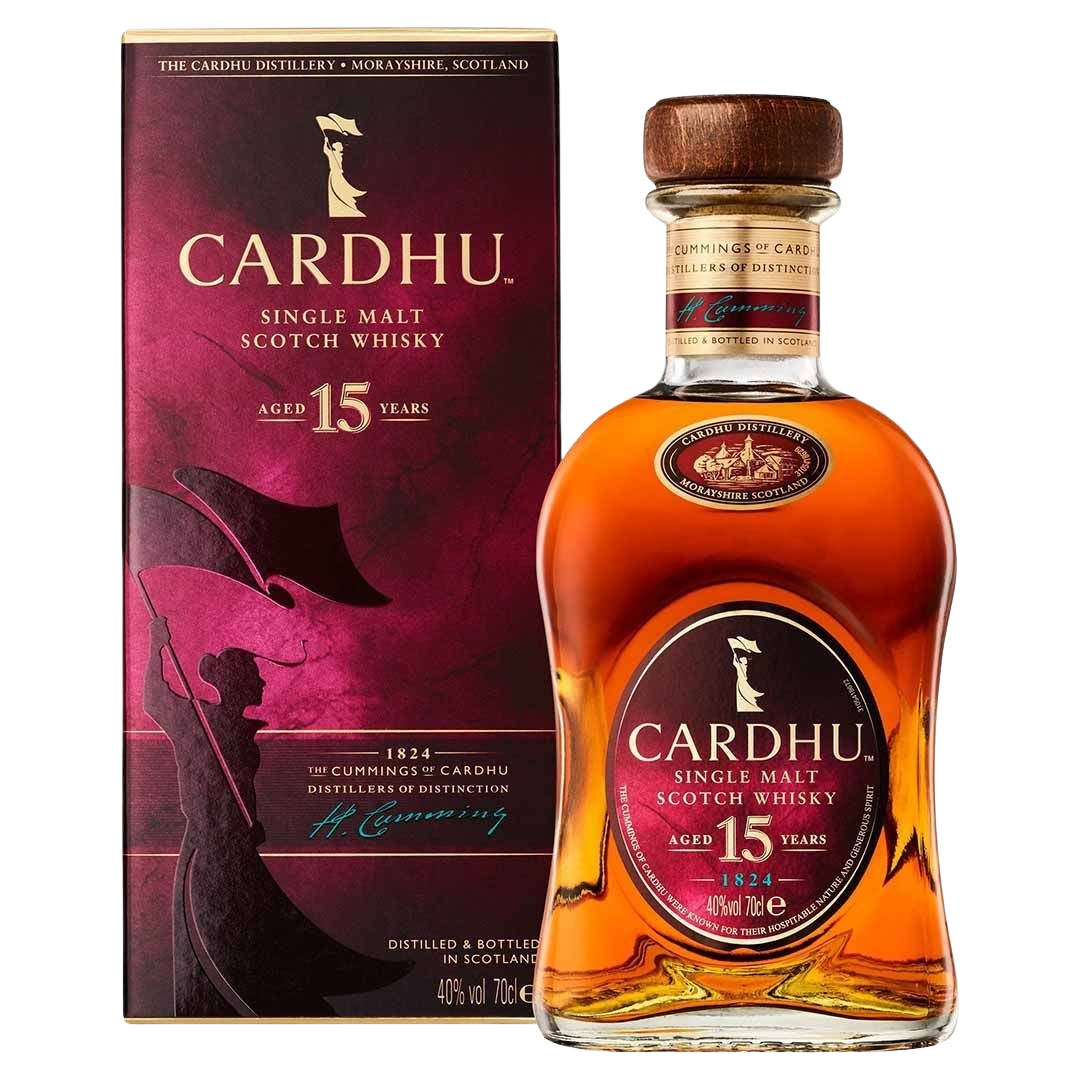 Cardhu 15YO Single Malt Scotch Whisky (70cl)