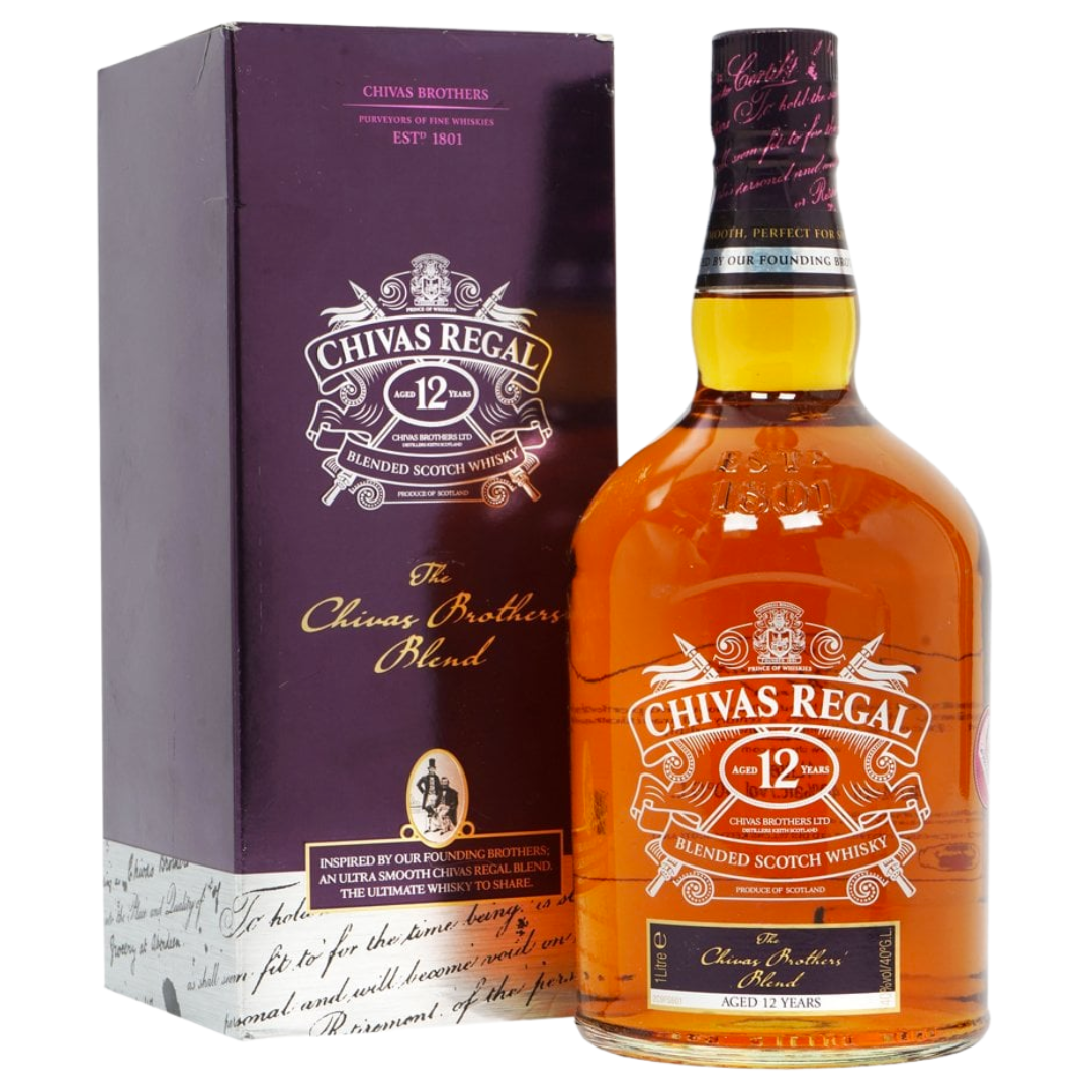 Chivas Regal Brothers' Blend 12YO Blended Scotch Whisky (1L)