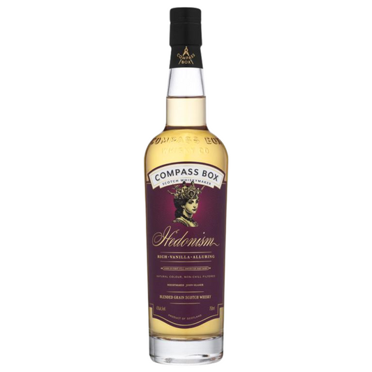 Compass Box Hedonism Blended Grain Scotch Whisky (70cl)