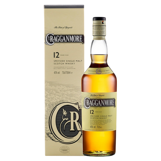 Cragganmore 12YO Speyside Single Malt Scotch Whisky (70cl)