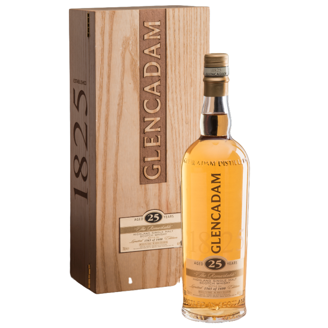 Glencadam 25YO Highland Single Malt Scotch Whisky (70cl)