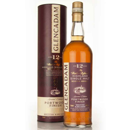 Glencadam 12YO Portwood Finish Highland Single Malt Scotch Whisky (70cl)