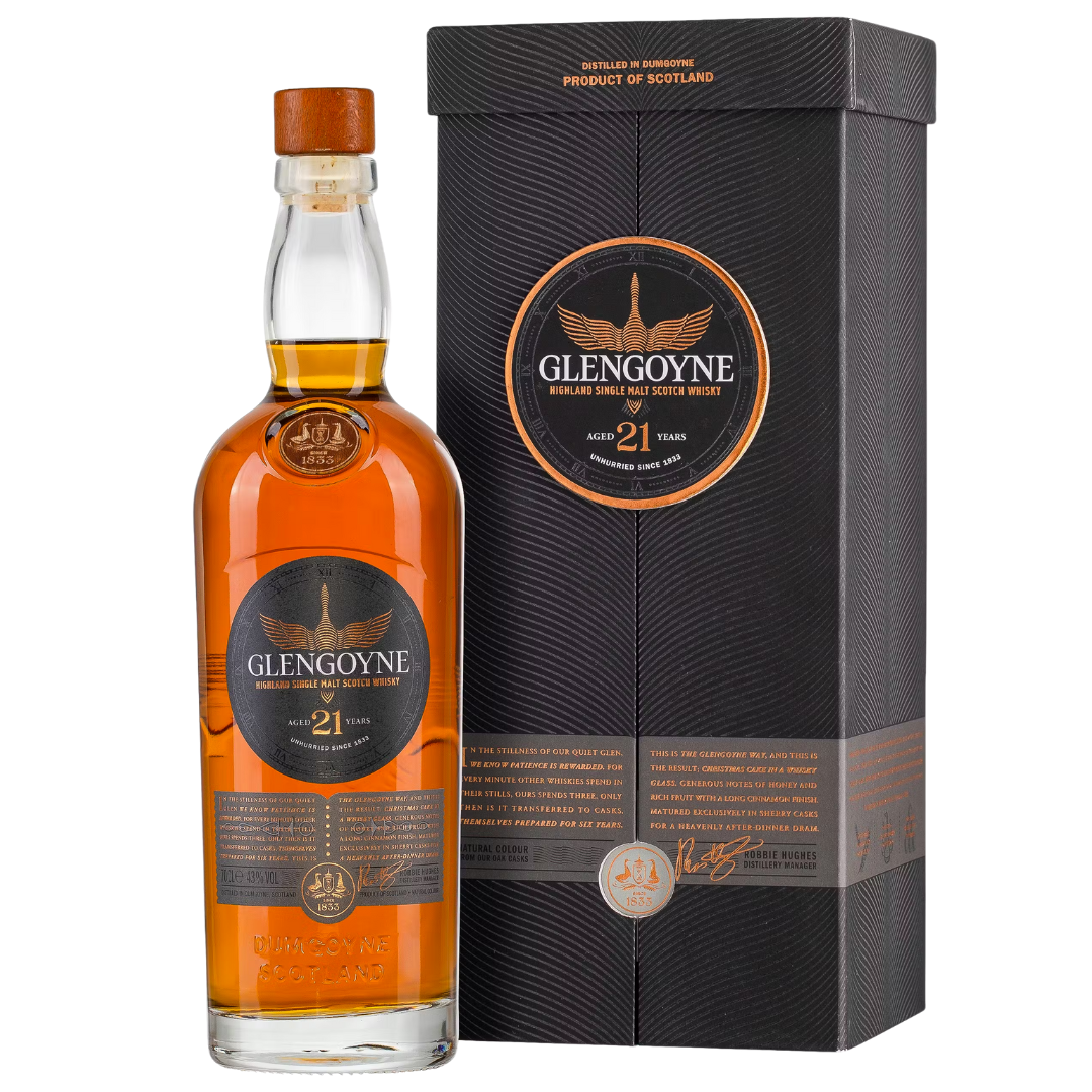 Glengoyne 21YO Highland Single Malt Scotch Whisky (70cl)