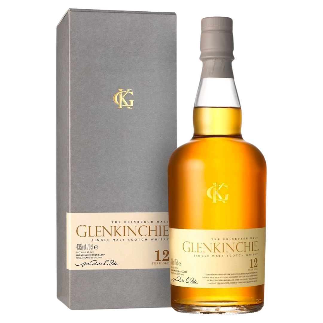 Glenkinchie 12YO Lowland Single Malt Scotch Whisky (70cl)