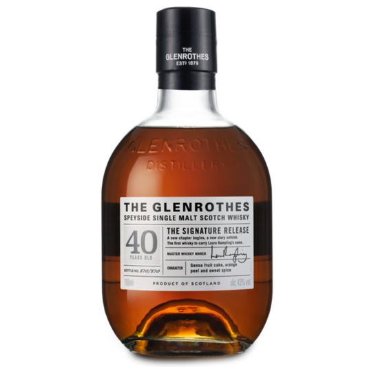 The Glenrothes 40YO Speyside Single Malt Scotch Whisky (70cl)