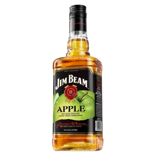 Jim Beam Apple Liqueur Infused with Kentucky Straight Bourbon Whiskey (70cl)