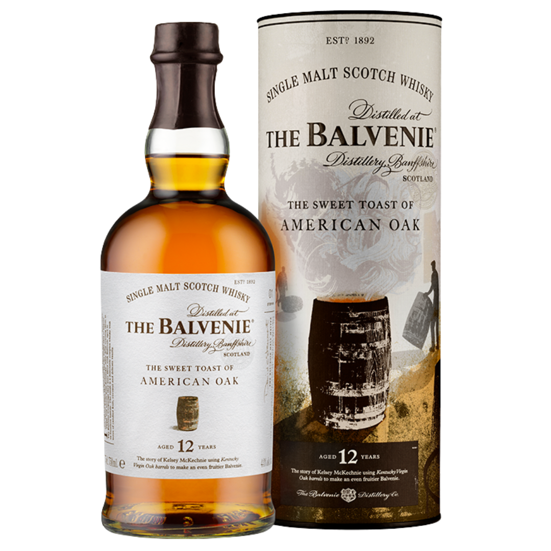 The Balvenie The Sweet Toast of American Oak 12YO Single Malt Scotch Whisky (70cl)