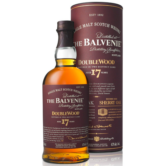 The Balvenie DoubleWood 17YO Single Malt Scotch Whisky (70cl)