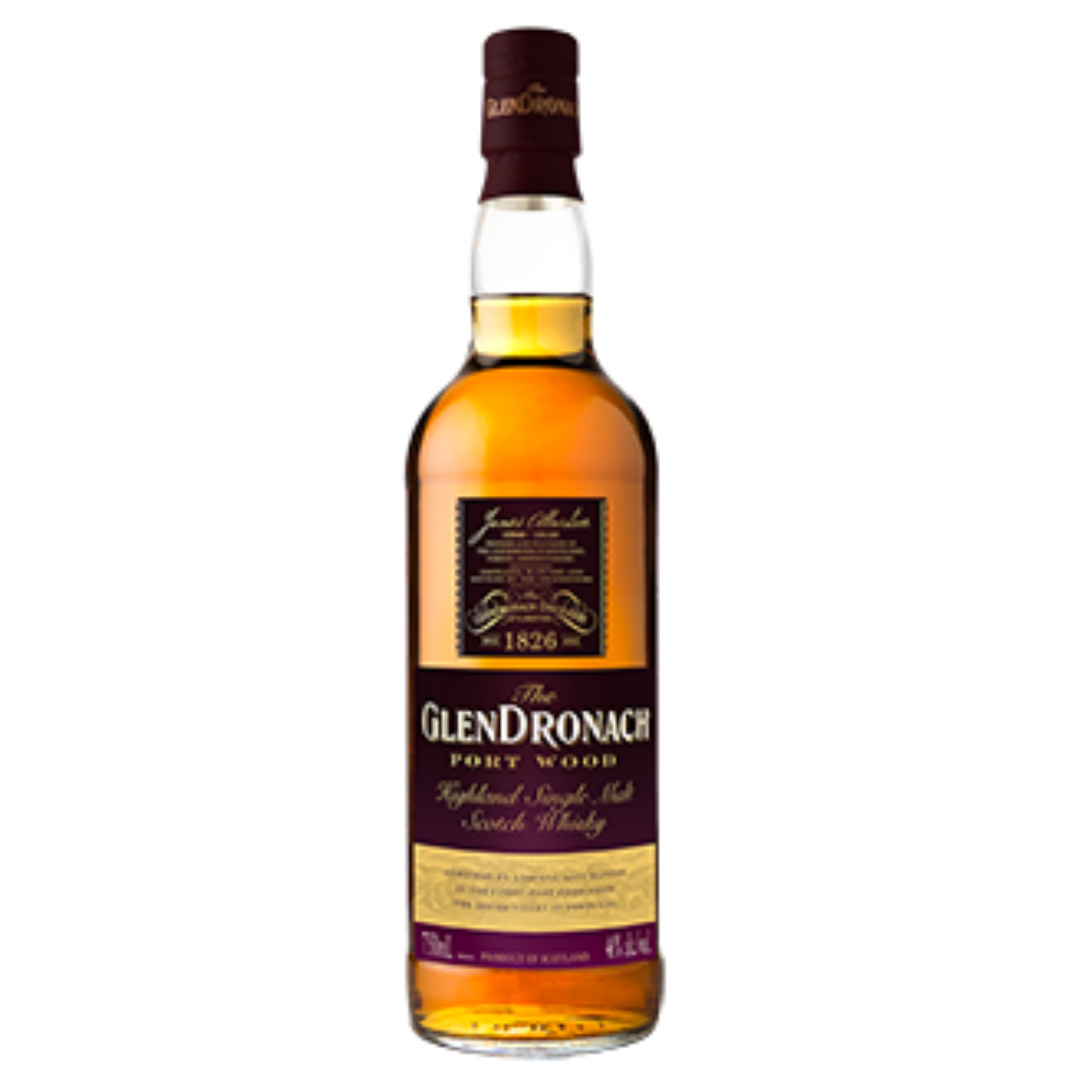 The Glendronach Port Wood NAS Highland Single Malt Scotch Whisky (70cl)