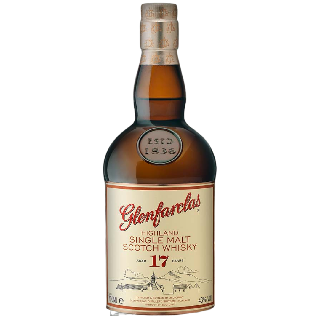 Glenfarclas 17YO Highland Single Malt Scotch Whisky (70cl)