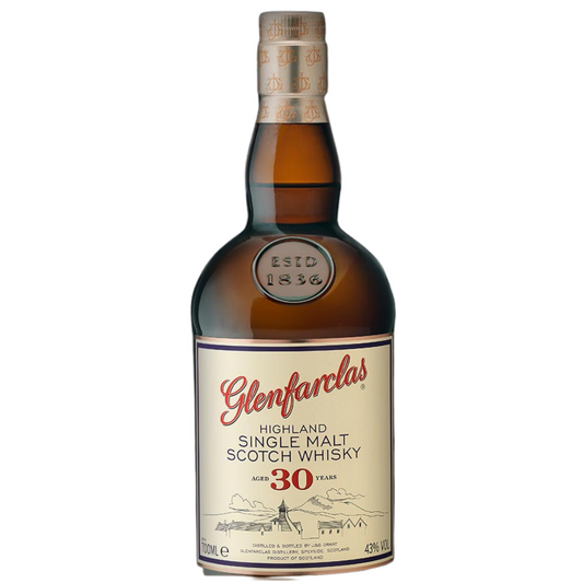 Glenfarclas 30YO Highland Single Malt Scotch Whisky (70cl)