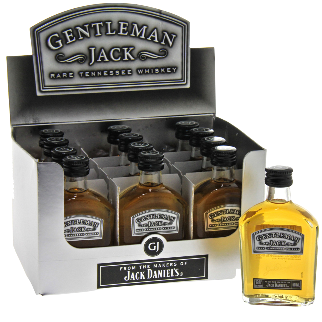 Jack Daniel's Gentleman Jack Tennessee Whiskey (12 x 5cl)