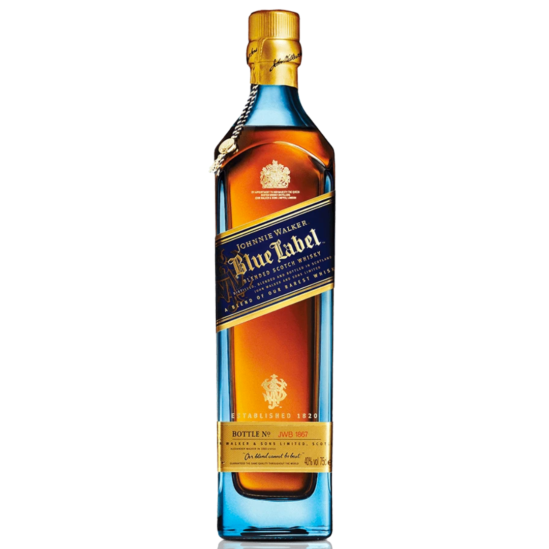 Johnnie Walker Blue Label Blended Scotch Whisky (1L)