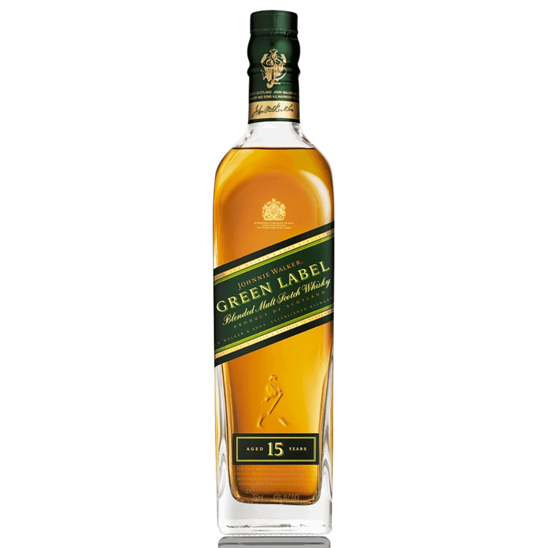 Johnnie Walker Green Label Blended Scotch Whisky (70cl)