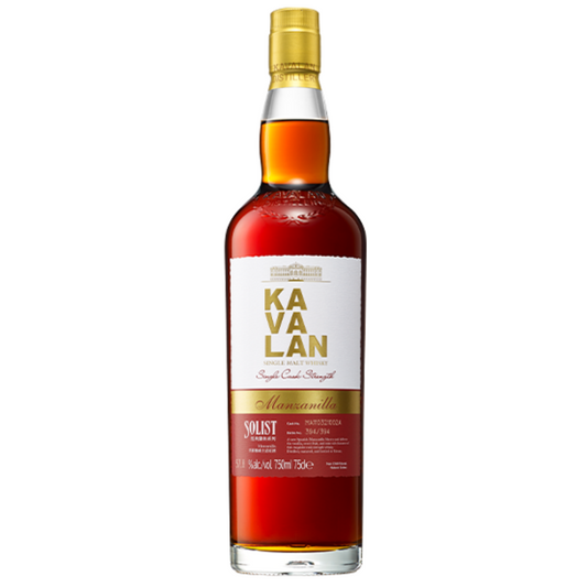 Kavalan Solist Manzanilla Sherry Single Cask Strength Single Malt Whisky (75cl)