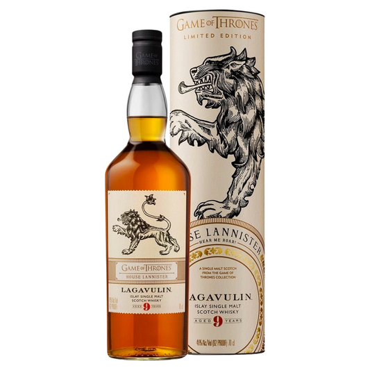 House Lannister Lagavulin 9YO Single Malt Scotch Whisky (70cl)