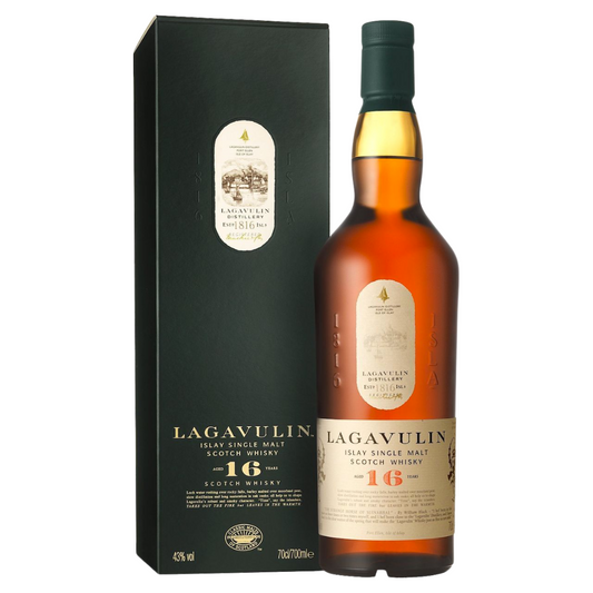 Lagavulin 16YO Islay Single Malt Scotch Whisky (70cl)