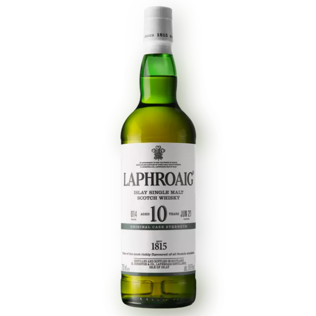 Laphroaig 10YO Cask Strength Islay Single Malt Scotch Whisky (70cl)