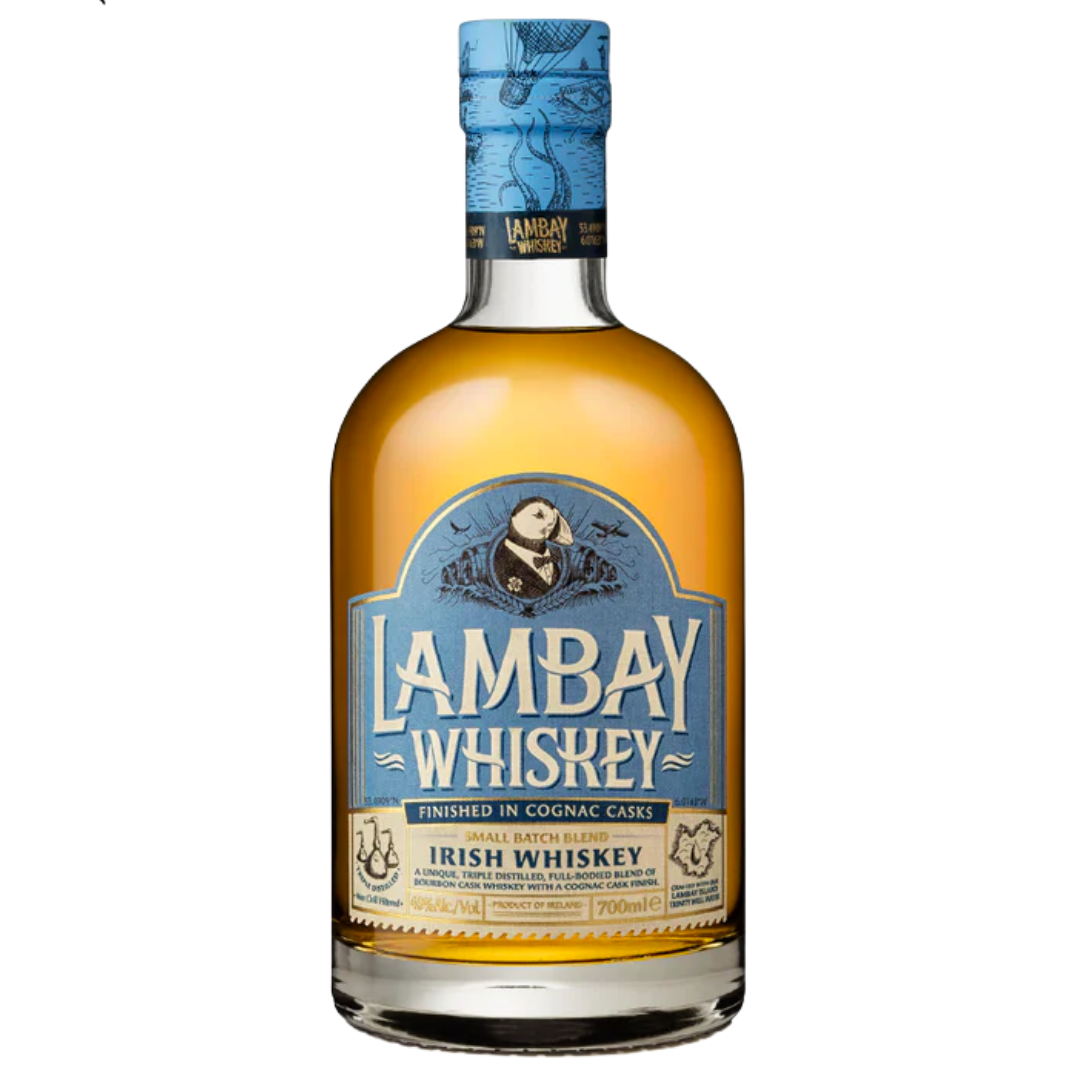 Lambay Small Batch Blend Cognac Cask Finish Irish Whiskey (70cl)