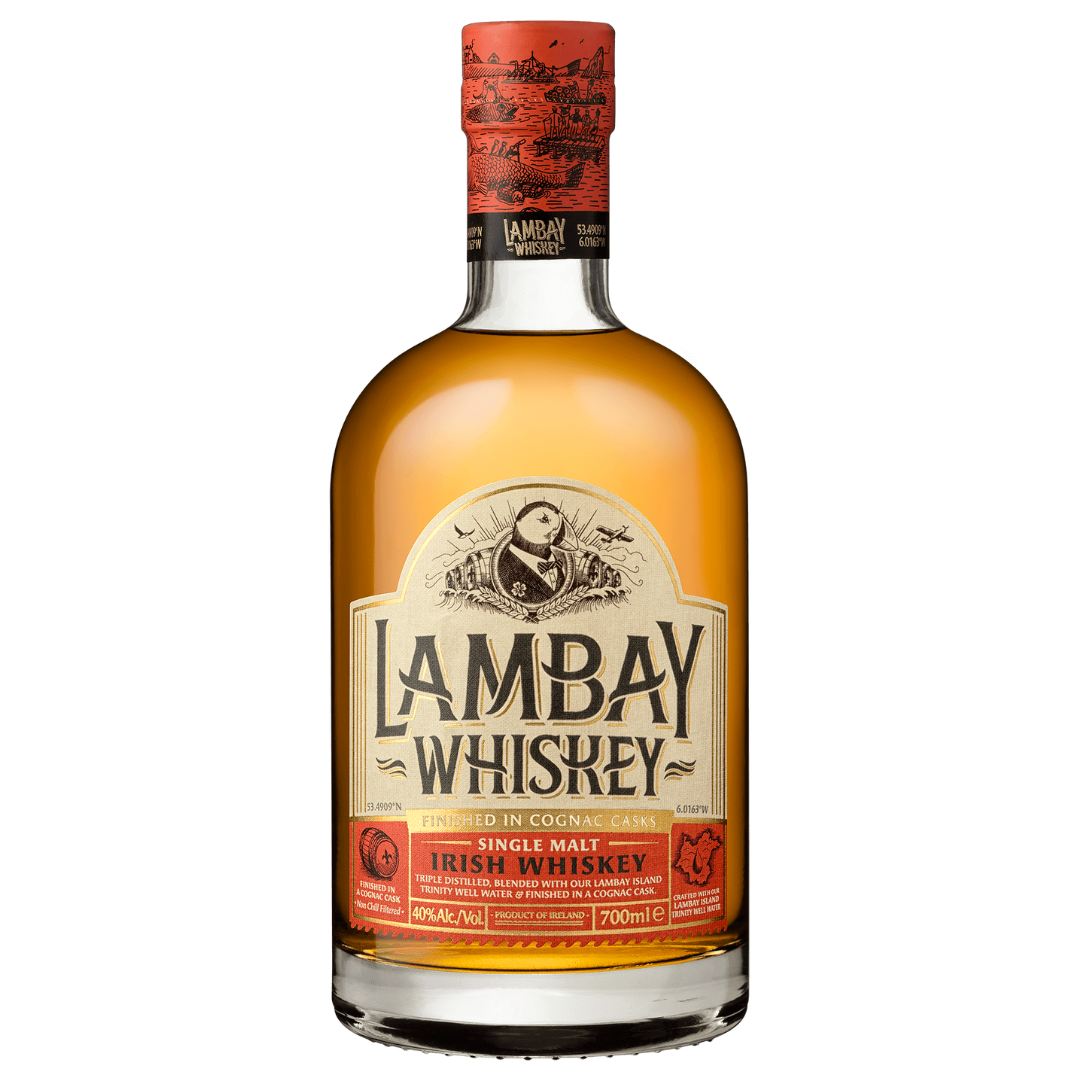 Lambay Cognac Cask Finish Single Malt Irish Whiskey (70cl)