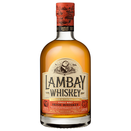 Lambay Cognac Cask Finish Single Malt Irish Whiskey (70cl)