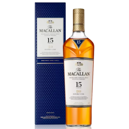 The Macallan Double Cask 15YO Highland Single Malt Scotch Whisky