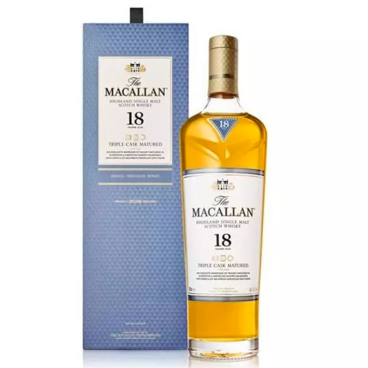 The Macallan Triple Cask Matured 18YO Highland Single Malt Scotch Whisky