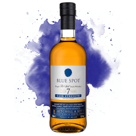 Mitchell & Son Blue Spot 7YO Single Pot Still Cask Strength Irish Whiskey (70cl)