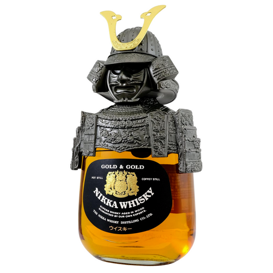 Nikka Gold & Gold Samurai Edition Whisky Metal Armor (75cl)