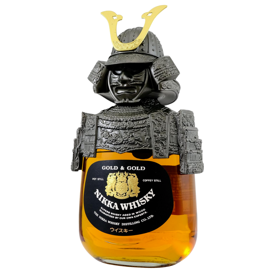 Nikka Gold & Gold Samurai Edition Whisky with Plastic Armor (75cl)